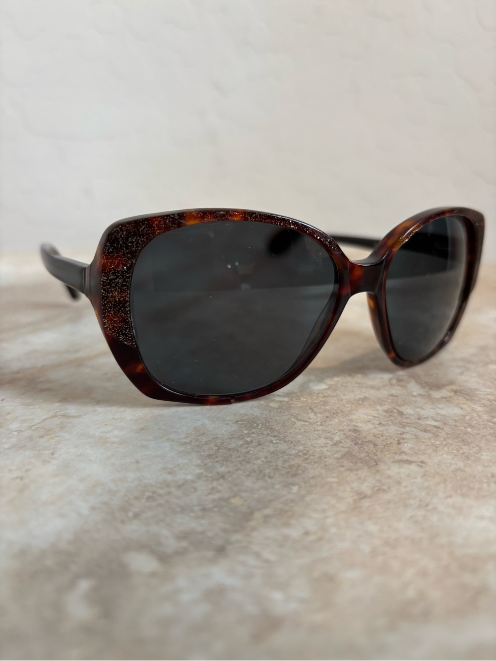 Kate Spade Brenna/P/S X48P Oversized Tortoiseshell Women's Sunglasses - Brown